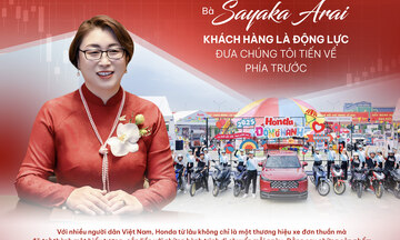 Tổng Giám đốc Honda Việt Nam: 'Khách hàng là động lực đưa chúng tôi tiến về phía trước' 