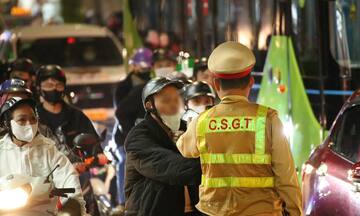 Xử lý 2.092 lái xe vi phạm nồng độ cồn trong khung giờ cao điểm