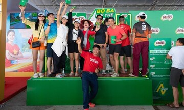 Nestlé MILO lan tỏa năng lượng tại Tiền Phong Marathon 2026
