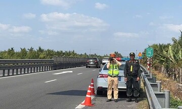 Thông báo phạt nguội tới 329 chủ phương tiện vi phạm trên cao tốc
