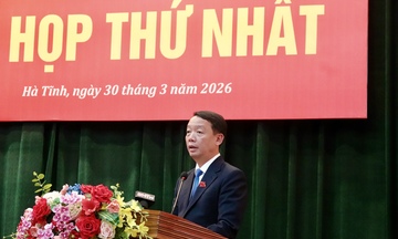 Ông Phan Thiên Định tái cử Chủ tịch UBND tỉnh Hà Tĩnh