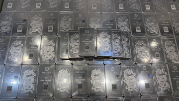 Giá bạc hôm nay 1/4/2026: Đồng loạt tăng