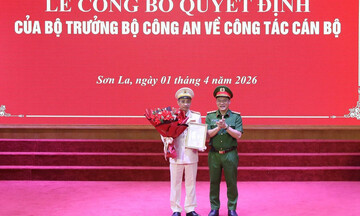 Đại tá Nguyễn Minh Tuấn được bổ nhiệm làm Giám đốc Công an tỉnh Sơn La