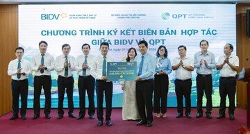 BIDV hợp tác trồng 240.000 cây xanh tại Đồng bằng sông Cửu Long