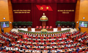 Kết luận Hội nghị Trung ương 2 về thực hiện mục tiêu tăng trưởng hai con số 