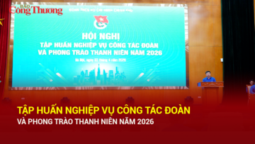 Tập huấn nghiệp vụ công tác đoàn và phong trào thanh niên năm 2026