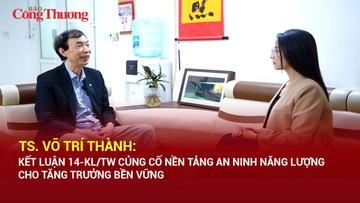 TS. Võ Trí Thành: Kết luận 14-KL/TW củng cố nền tảng an ninh năng lượng cho tăng trưởng bền vững