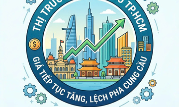 Infographic | Thị trường chung cư TP. Hồ Chí Minh: Giá tăng, 'lệch pha' cung cầu 