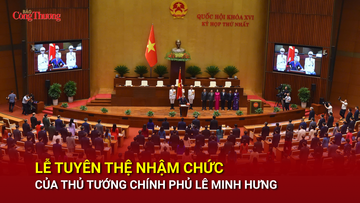 Lễ tuyên thệ nhậm chức của Thủ tướng Chính phủ Lê Minh Hưng