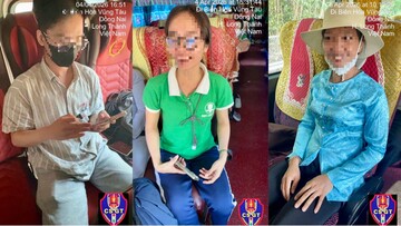 Xử phạt nhiều tài xế, hành khách không thắt dây an toàn trên cao tốc