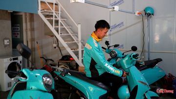 ‘Xóm trọ pin’ giữa lòng Thủ đô hút tài xế xe công nghệ