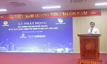 Phát động Giải báo chí tuyên truyền tiết kiệm năng lượng 2026