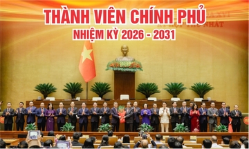 Quốc hội phê chuẩn 6 Phó Thủ tướng, 17 Bộ trưởng, trưởng ngành