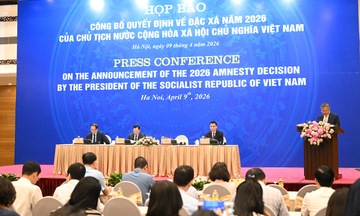 Họp báo công bố Quyết định đặc xá của Chủ tịch nước
