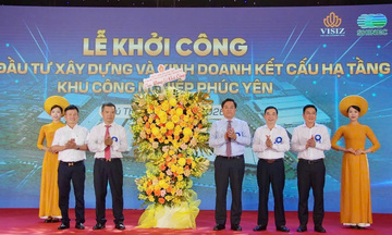 Phú Thọ khởi công Khu công nghiệp Phúc Yên, tạo cực tăng trưởng mới