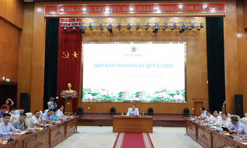 Bộ Tài chính tổ chức họp báo thường kỳ quý I/2026
