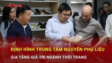 Định hình trung tâm nguyên phụ liệu, gia tăng giá trị ngành thời trang