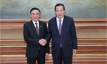  Thường trực Ban Bí thư: Việt Nam luôn quan tâm phát triển quan hệ với Campuchia