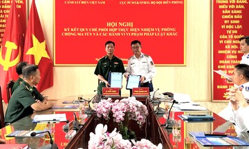 Ký kết quy chế phối hợp trong thực hiện nhiệm vụ phòng chống ma túy 