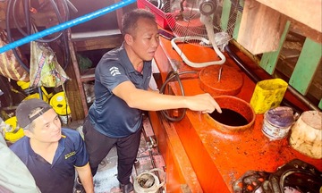 Nghệ An: Ngư dân phấn khởi tiếp nhiên liệu vươn khơi khi giá dầu giảm 