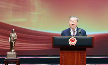 Tổng Bí thư, Chủ tịch nước Tô Lâm: Lực lượng Tham mưu Công an nhân dân phải thực sự gương mẫu, đi đầu