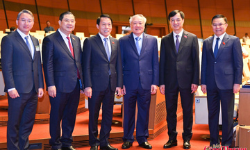 Ảnh: Một số hình ảnh của Bộ trưởng Lê Mạnh Hùng tại Kỳ họp thứ nhất, Quốc hội khóa XVI