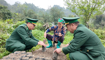 Khi người lính biên phòng trở thành 'cán bộ khuyến nông' đặc biệt