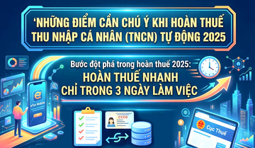 Infographic | Những điểm cần chú ý khi hoàn thuế thu nhập cá nhân 2025