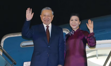 Tổng Bí thư, Chủ tịch nước Tô Lâm và Phu nhân lên đường thăm cấp Nhà nước đến Trung Quốc