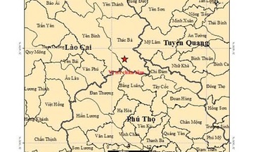 Xảy ra động đất 3 độ richter tại Thác Bà, Lào Cai