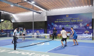 Công bố chi tiết thể thức giải Pickleball Cục Xúc tiến thương mại 2026