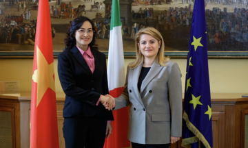 Việt Nam - Italia thúc đẩy quan hệ hợp tác kinh tế lên tầm cao mới