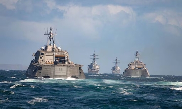 Hơn 10.000 lính Mỹ, máy bay, tàu chiến vây kín eo biển Hormuz