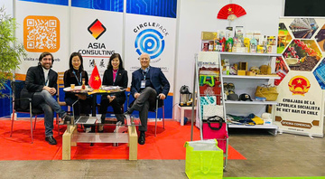 Hàng Việt tạo dấu ấn tại Hội chợ Circlepack 2026 ở Chile