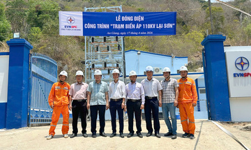 EVNSPC đóng điện, vận hành Trạm biến áp 110kV Lại Sơn - Kiên Hải