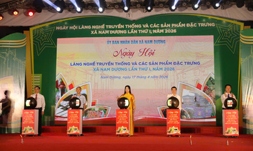 Bắc Ninh: Khai mạc Ngày hội làng nghề Nam Dương