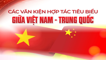 Infographic | Văn kiện hợp tác tiêu biểu giữa Việt Nam - Trung Quốc