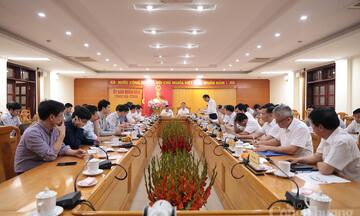 Thứ trưởng Nguyễn Hoàng Long làm việc với Hà Tĩnh về thực hiện Quy hoạch điện VIII điều chỉnh