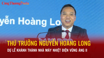 Thứ trưởng Nguyễn Hoàng Long dự Lễ khánh thành Nhà máy Nhiệt điện Vũng Áng 2
