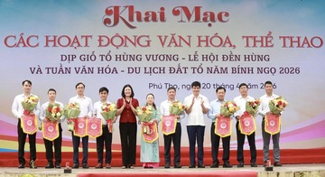 Hấp dẫn các hoạt động văn hóa, thể thao dịp Giỗ Tổ Hùng Vương
