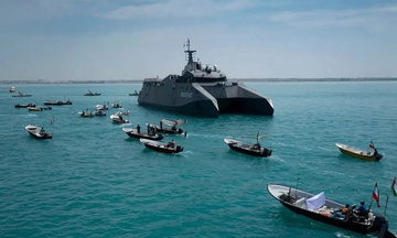 Chiến sự Trung Đông tối 21/4: Tàu Iran vượt eo biển Hormuz?