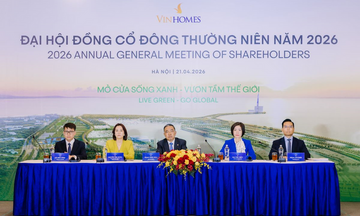 Vinhomes đặt mục tiêu lợi nhuận sau thuế 60.000 tỷ đồng năm 2026
