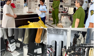 Quảng Trị: Phát hiện hơn 500 sản phẩm quần áo không rõ nguồn gốc