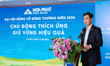  Nông nghiệp Hoà Phát trả 36% cổ tức tiền mặt trong năm 2026