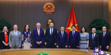 Thủ tướng Lê Minh Hưng tiếp Bộ trưởng Ngoại giao Estonia