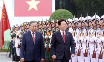 Tổng Bí thư, Chủ tịch nước Tô Lâm chủ trì Lễ đón chính thức Tổng thống Hàn Quốc