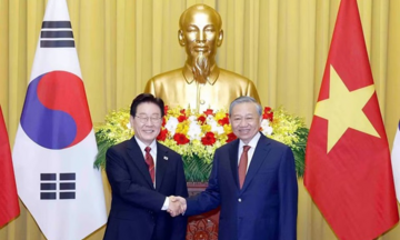 Tổng Bí thư, Chủ tịch nước Tô Lâm hội đàm với Tổng thống Hàn Quốc Lee Jae Myung