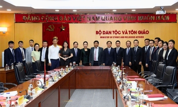 Việt Nam và Lào thúc đẩy hợp tác mới về công tác dân tộc, tôn giáo