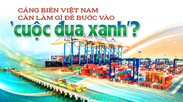 Cảng biển Việt Nam cần làm gì để bước vào ‘cuộc đua xanh’?