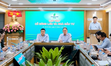 PVOIL gặp mặt các cổ đông lớn, quỹ đầu tư và công ty chứng khoán